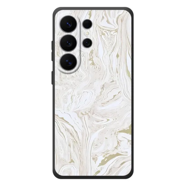 Чехол с принтом «Белый мрамор» для Samsung Galaxy S26 Ultra