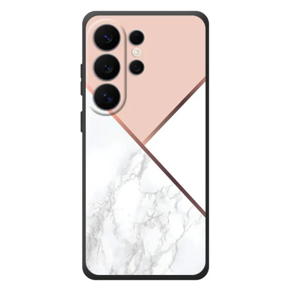 Чехол с принтом «Тройной мрамор» для Samsung Galaxy S26 Ultra