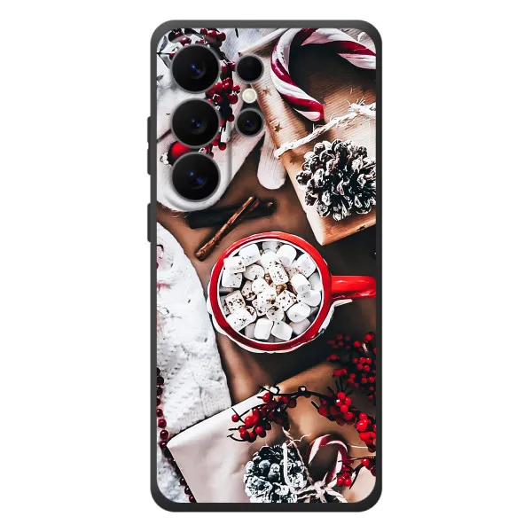 Чохол з принтом «Різдвяна атмосфера» для Samsung Galaxy S26 Ultra