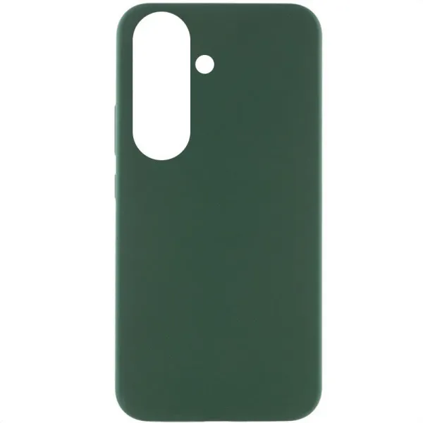 Чехол Silicone Cover Lakshmi (AAA) для Samsung Galaxy S26 — Зеленый