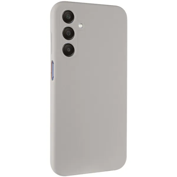 Чехол TPU GETMAN Liquid Silk Full Camera для Samsung Galaxy S26 / S26 Pro — Серый