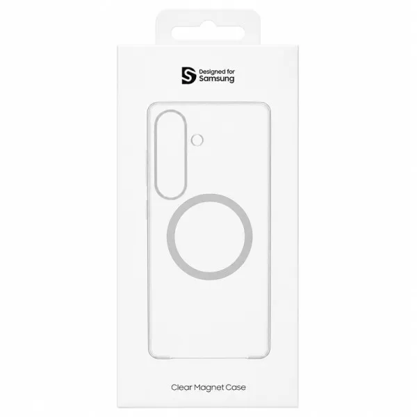 Чехол PC Clear Magnet Case (AAA) with Magnetic Fit для Samsung Galaxy S26 — Прозрачный — фото 5 Чехол PC Clear Magnet Case (AAA) with Magnetic Fit для Samsung Galaxy S26 — Прозрачный — фото 5