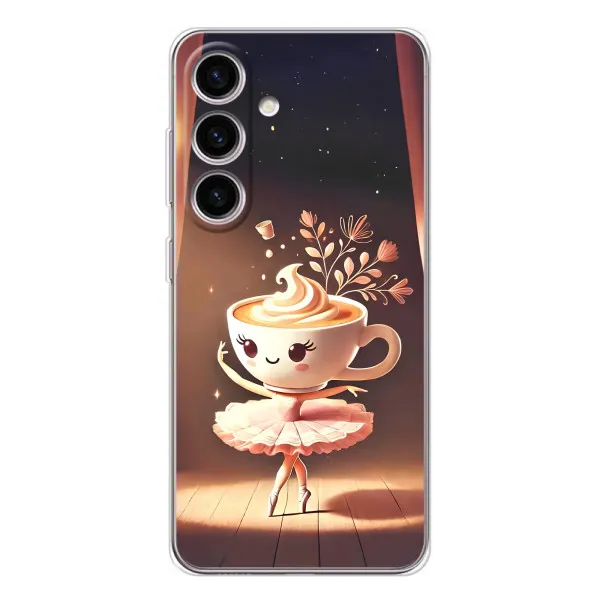 Чехол с принтом «Балерина капучина» для Samsung Galaxy S26
