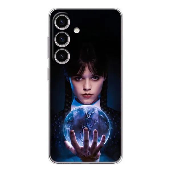 Чехол с принтом «Магическая сфера Уэнздей» для Samsung Galaxy S26 Чехол с принтом «Магическая сфера Уэнздей» для Samsung Galaxy S26