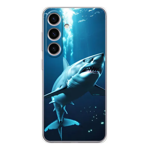 Чехол с принтом «Акула под водой» для Samsung Galaxy S26