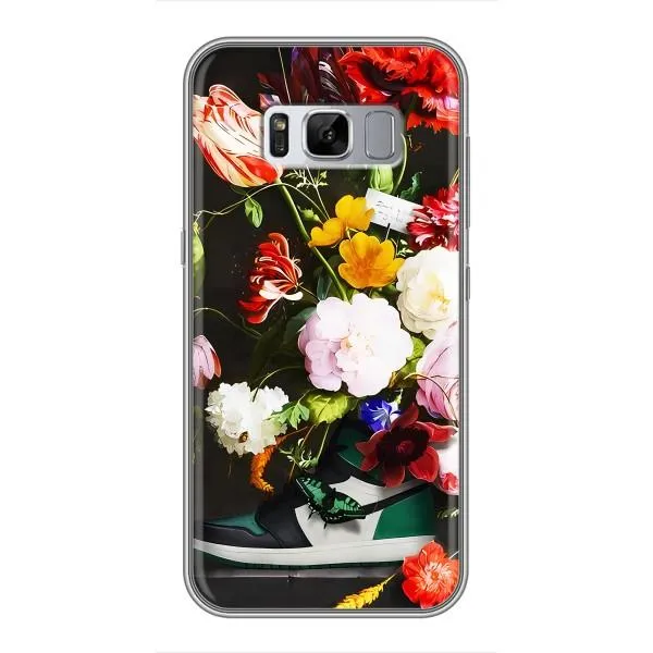 Чехол с принтом «Nike цветы» для Samsung Galaxy S8 Plus (G955)