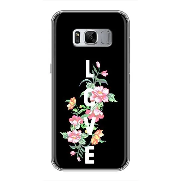 Чехол с принтом «Цветы LOVE» для Samsung Galaxy S8 Plus (G955) Чехол с принтом «Цветы LOVE» для Samsung Galaxy S8 Plus (G955)