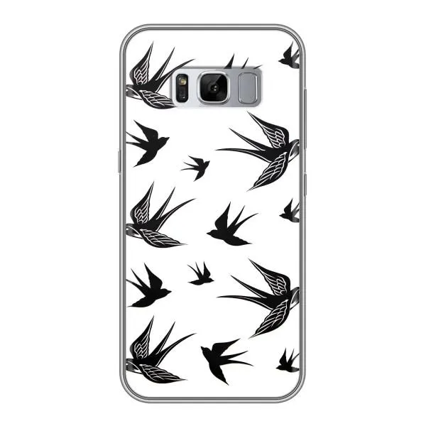 Чехол с принтом «Ласточки» для Samsung Galaxy S8 Plus (G955) Чехол с принтом «Ласточки» для Samsung Galaxy S8 Plus (G955)