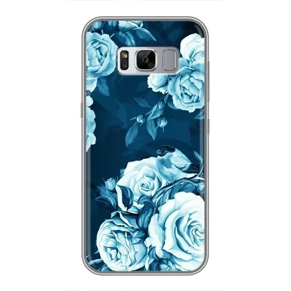Чехол с принтом «Голубые Бутоны» для Samsung Galaxy S8 (G950)