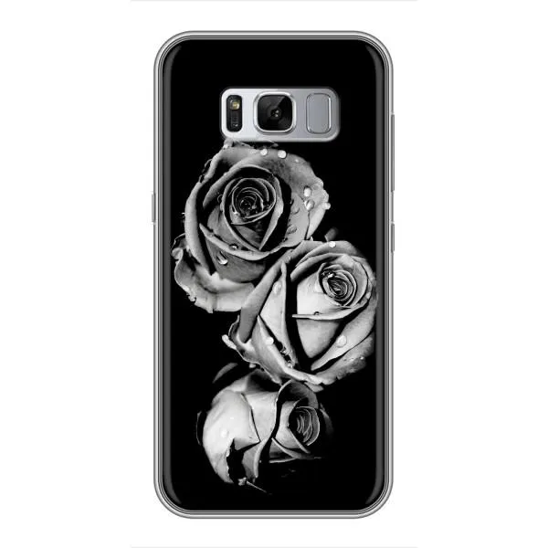 Чехол с принтом «Черная роза» для Samsung Galaxy S8 (G950)