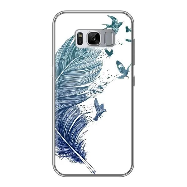 Чехол с принтом «Перышко» для Samsung Galaxy S8 (G950)