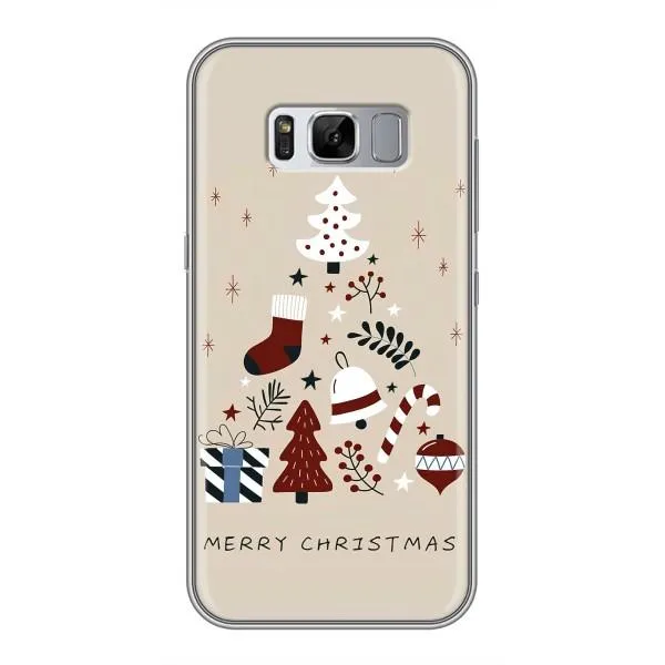 Чехол с принтом «Merry Christmas» для Samsung Galaxy S8 (G950)
