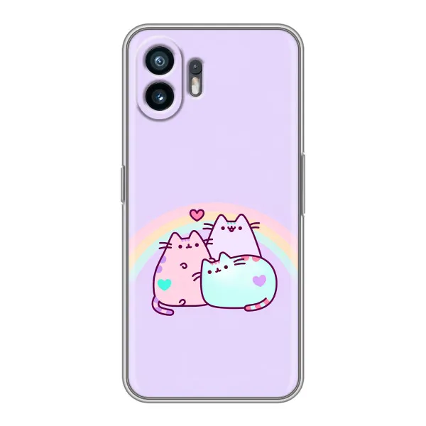 Чехол с принтом «Радужные котики» для Samsung Galaxy XCover7 Pro