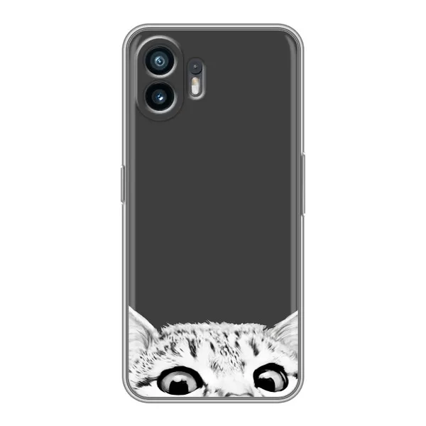 Чехол с принтом «Выглядывает кот» для Samsung Galaxy XCover7 Pro