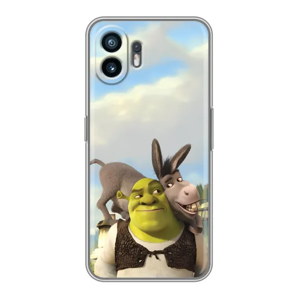 Чехол с принтом «Шрек и Осел» для Samsung Galaxy XCover7 Pro