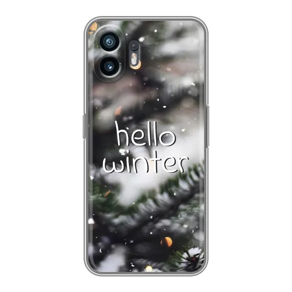 Чохол з принтом «Hello winter» для Samsung Galaxy XCover7 Pro