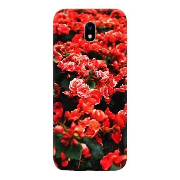 Чехол с принтом «Цветы красные» для Samsung Galaxy J5 2017 (J530F EU) Чехол с принтом «Цветы красные» для Samsung Galaxy J5 2017 (J530F EU)
