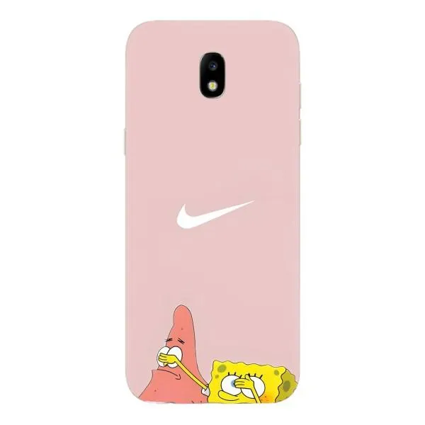 Чехол с принтом «Патрик и Губка» для Samsung Galaxy J5 2017 (J530F EU)