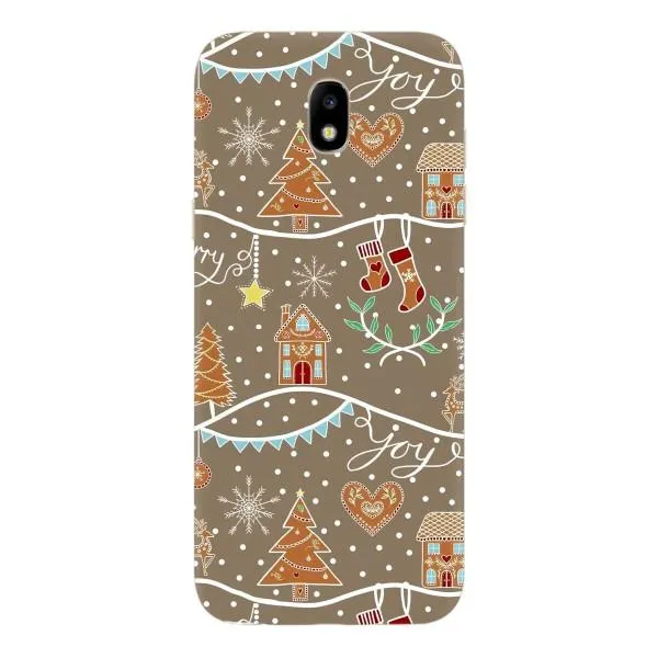 Чехол с принтом «Новогодние пряники» для Samsung Galaxy J5 2017 (J530F EU)