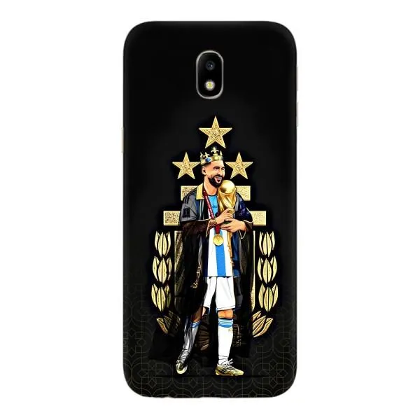 Чехол с принтом «Месси Король» для Samsung Galaxy J7 2017 (J730F EU)