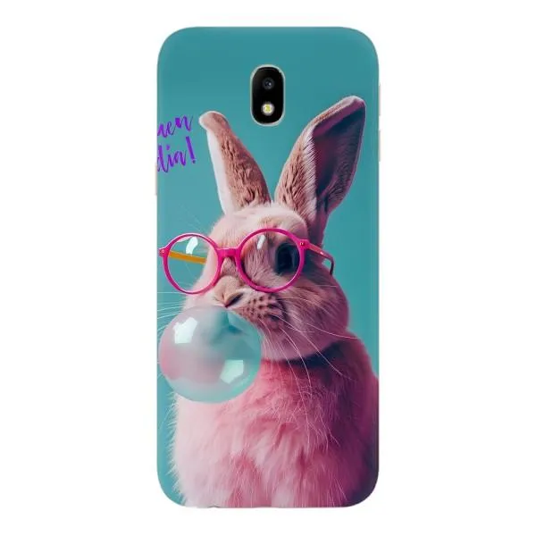 Чехол с принтом «Кролик в очках» для Samsung Galaxy J7 2017 (J730F EU)