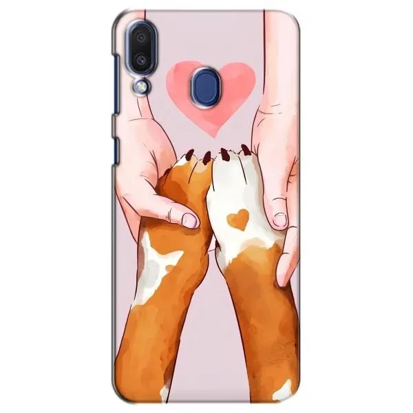 Чохол з принтом «Любовь до собак» для Samsung Galaxy M20 (M205)