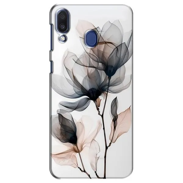 Чехол с принтом «Цветы на белом» для Samsung Galaxy M20 (M205) Чехол с принтом «Цветы на белом» для Samsung Galaxy M20 (M205)