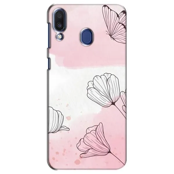 Чехол с принтом «Розовые цветы» для Samsung Galaxy M20 (M205) Чехол с принтом «Розовые цветы» для Samsung Galaxy M20 (M205)