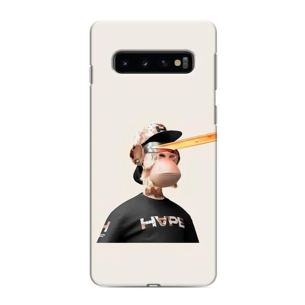 Чохол з принтом «мавпа NFT в окулярах» для Samsung Galaxy S10e Чохол з принтом «мавпа NFT в окулярах» для Samsung Galaxy S10e