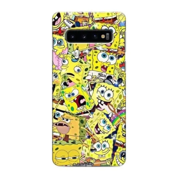Чохол з принтом «Емоції Спан Боба» для Samsung Galaxy S10e Чохол з принтом «Емоції Спан Боба» для Samsung Galaxy S10e