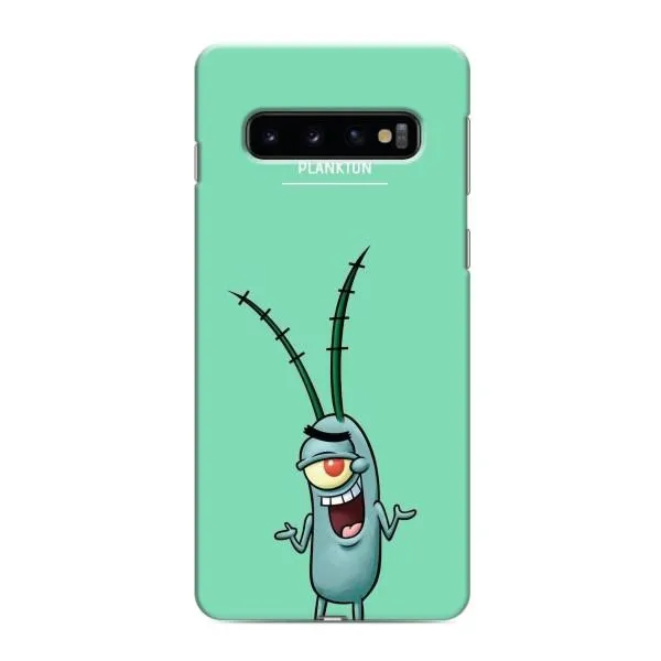 Чохол з принтом «Персонаж Планктон» для Samsung Galaxy S10e Чохол з принтом «Персонаж Планктон» для Samsung Galaxy S10e