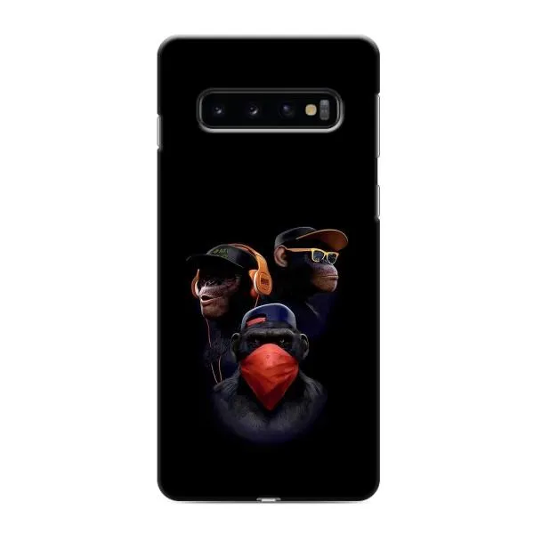 Чехол с принтом «Три обезьяны» для Samsung Galaxy S10e Чехол с принтом «Три обезьяны» для Samsung Galaxy S10e