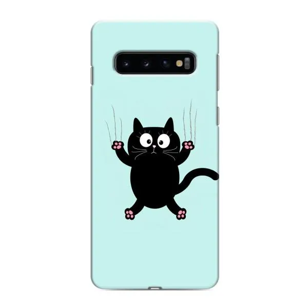 Чехол с принтом «Падающий кот» для Samsung Galaxy S10e Чехол с принтом «Падающий кот» для Samsung Galaxy S10e
