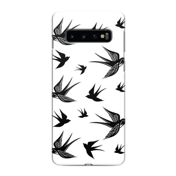 Чохол з принтом «Ластівки» для Samsung Galaxy S10e