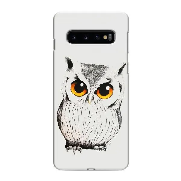 Чохол з принтом «Мила Сова» для Samsung Galaxy S10e