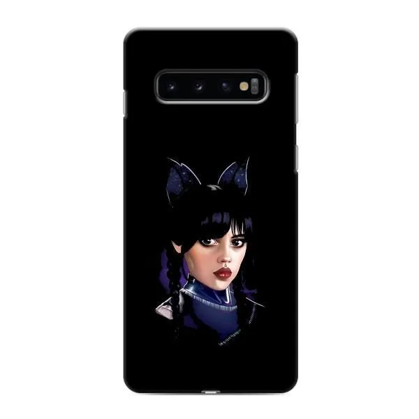 Чехол с принтом «серьезная Уэнздей» для Samsung Galaxy S10e Чехол с принтом «серьезная Уэнздей» для Samsung Galaxy S10e
