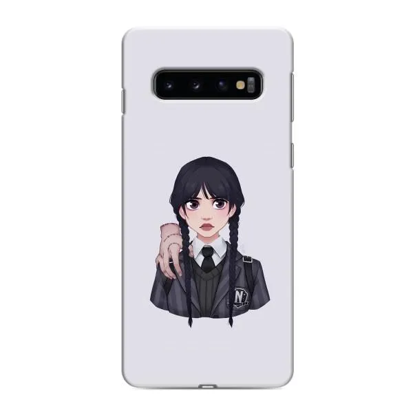 Чехол с принтом «Уэнздей и Вещь» для Samsung Galaxy S10e Чехол с принтом «Уэнздей и Вещь» для Samsung Galaxy S10e