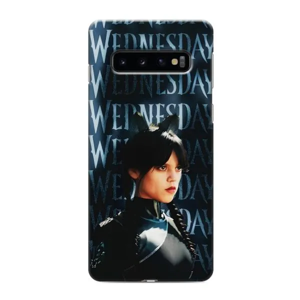 Чехол с принтом «Уэнздей кошка» для Samsung Galaxy S10e Чехол с принтом «Уэнздей кошка» для Samsung Galaxy S10e