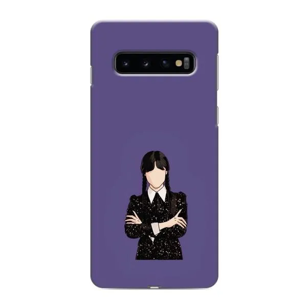Чехол с принтом «Уэнздей в черном» для Samsung Galaxy S10e Чехол с принтом «Уэнздей в черном» для Samsung Galaxy S10e