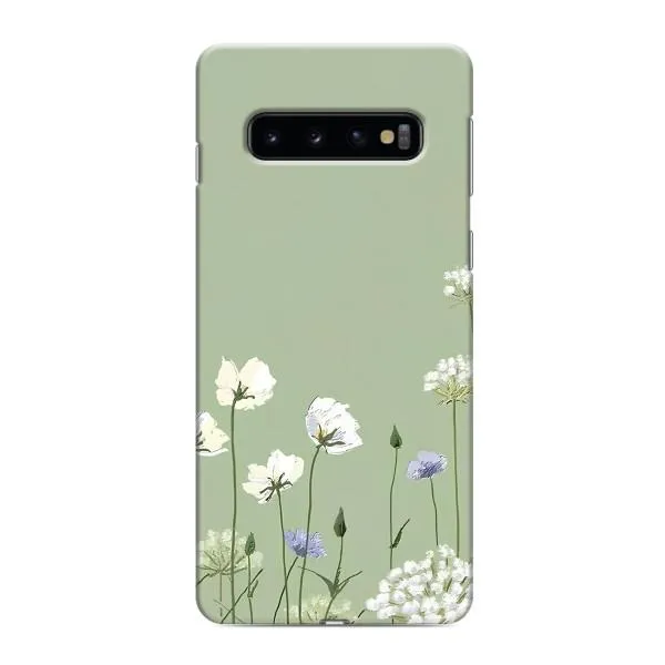 Чехол с принтом «Цветы на зеленом» для Samsung Galaxy S10e Чехол с принтом «Цветы на зеленом» для Samsung Galaxy S10e