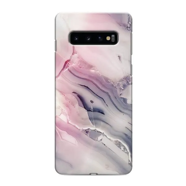 Чохол з принтом «Пурпурний Мрамор» для Samsung Galaxy S10e