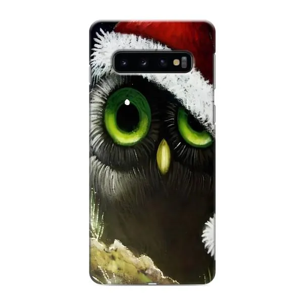 Чехол с принтом «Новогодняя Сова» для Samsung Galaxy S10e Чехол с принтом «Новогодняя Сова» для Samsung Galaxy S10e