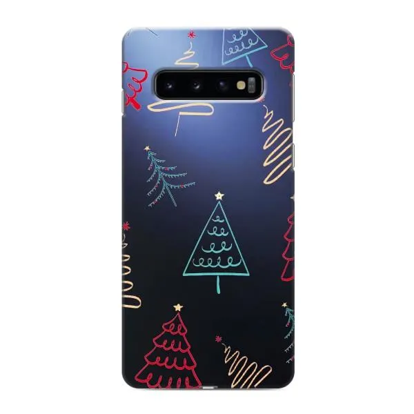 Чехол с принтом «Рождественские елки» для Samsung Galaxy S10e