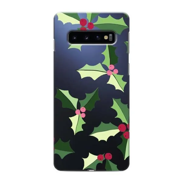 Чехол с принтом «Рождественский фон» для Samsung Galaxy S10e