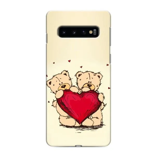 Чехол с принтом «Медвежонки» для Samsung Galaxy s10 Plus Чехол с принтом «Медвежонки» для Samsung Galaxy s10 Plus