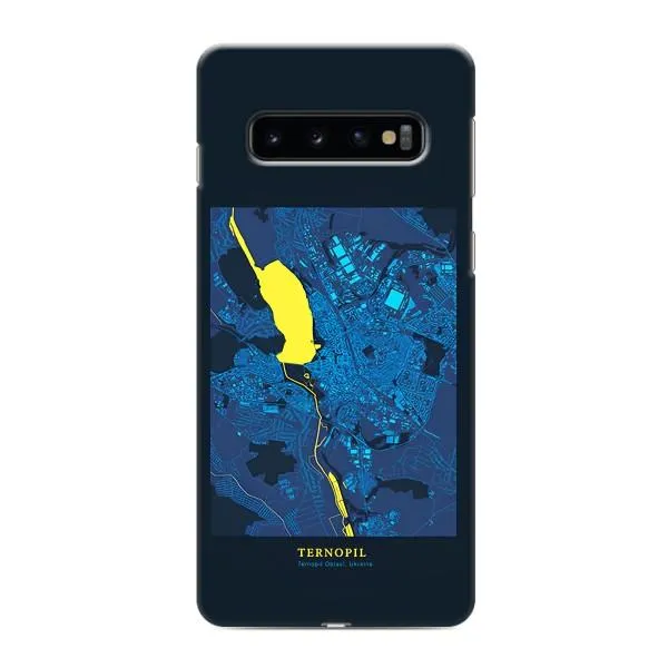 Чехол с принтом «Тернополь» для Samsung Galaxy s10 Plus