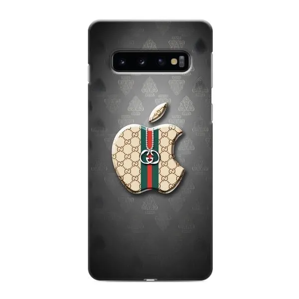Чехол с принтом «Apple gucci» для Samsung Galaxy s10 Plus