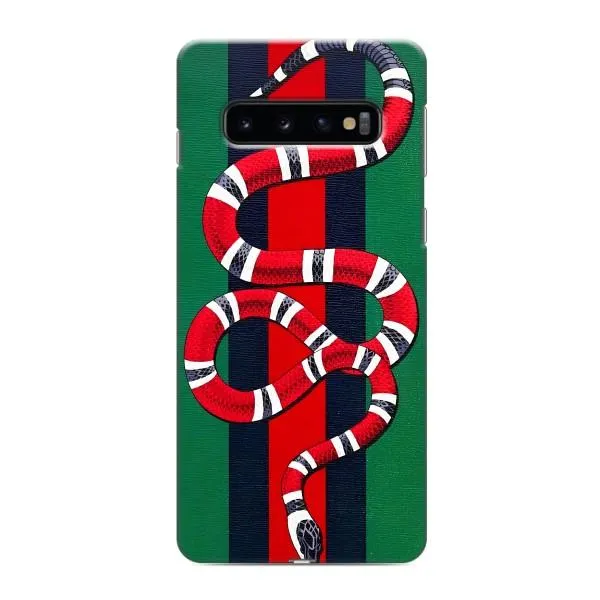 Чехол с принтом «Gucci змия» для Samsung Galaxy s10 Plus