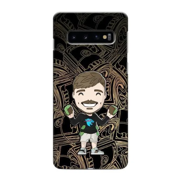 Чехол с принтом «Mister Beast» для Samsung Galaxy s10 Plus