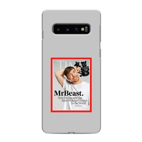 Чехол с принтом «TIME Beast» для Samsung Galaxy s10 Plus